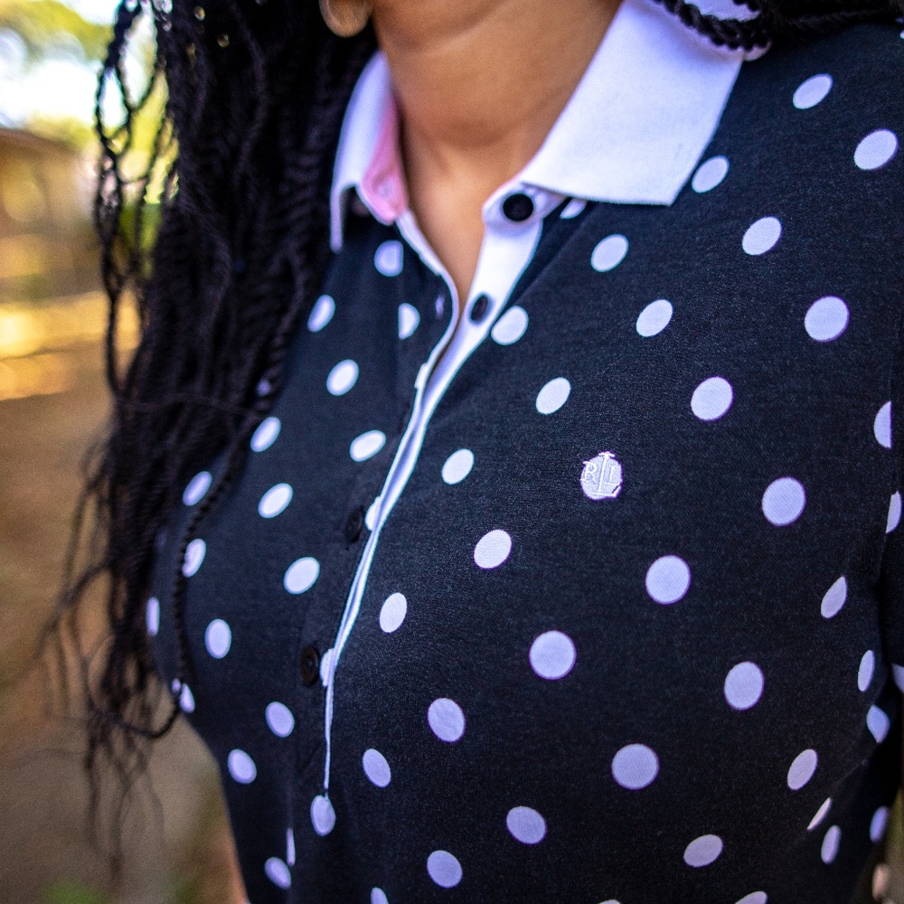 Polka Dot Lauren by Ralph Lauren Polo Shirt